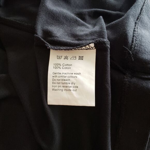 Ksubi LSWD Short Sleeve Graphic 100% Cotton Tee Shirt in Black - Picture 7 of 7